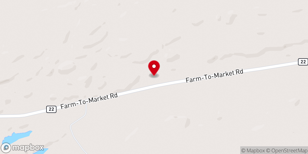 Map showing location of Andrews L W