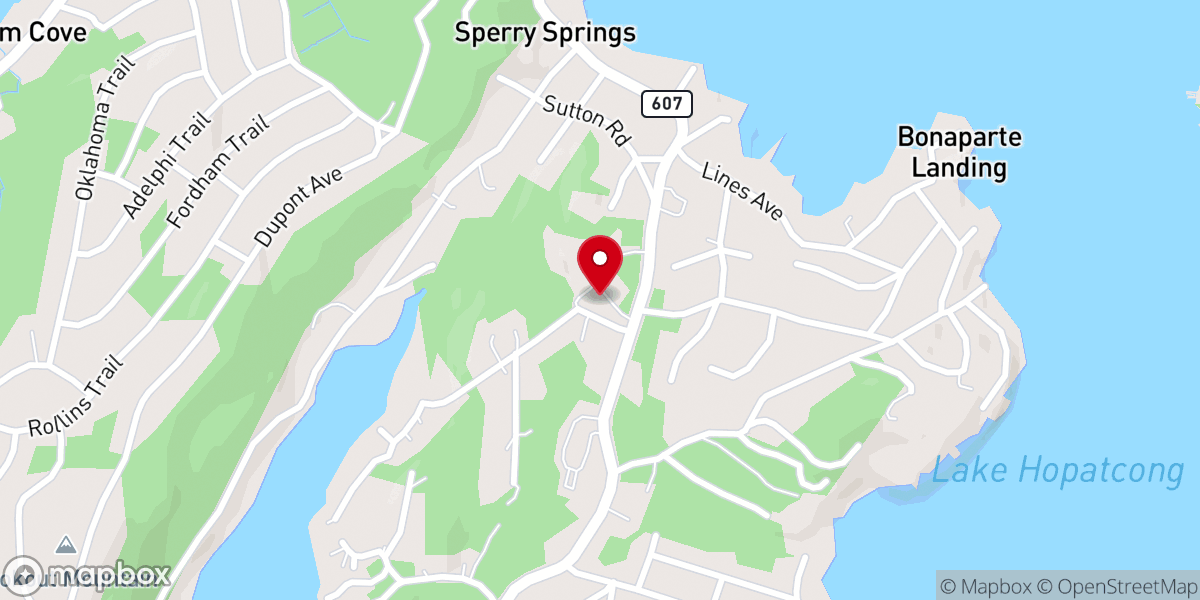 Map showing location of Saint Jude Roman Catholic Church