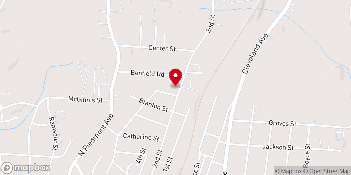 Map showing location of Calvary Way Holiness Church Inc