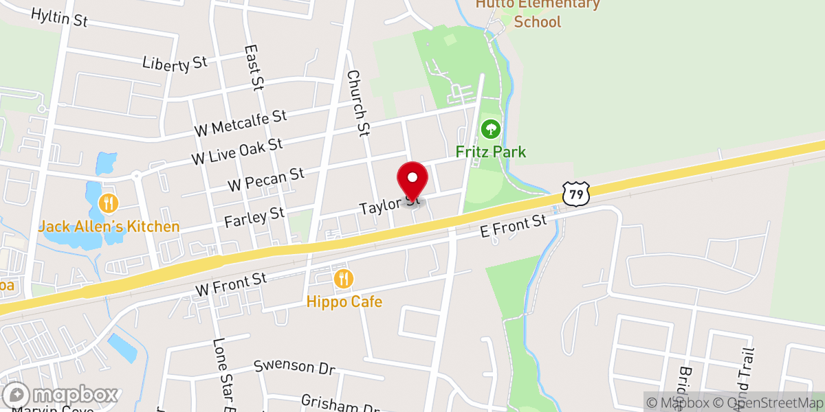 Map showing location of Anchor City Church