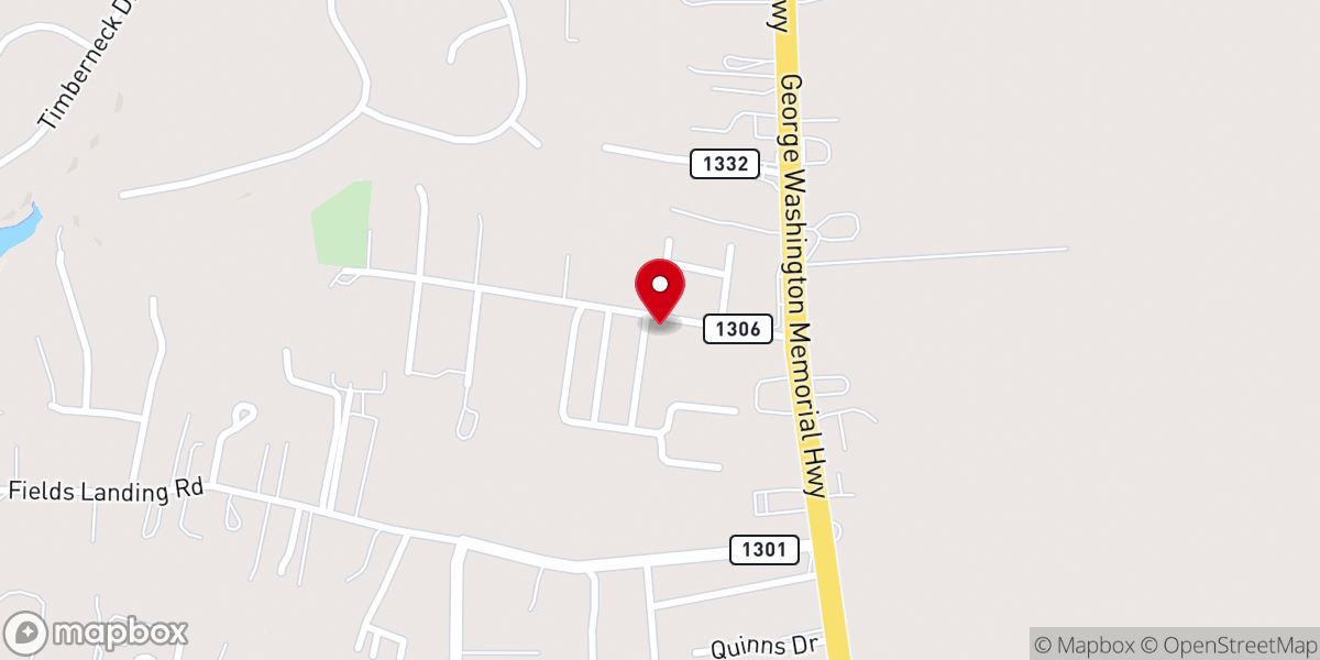 Map showing location of Tabernacle of Faith Church
