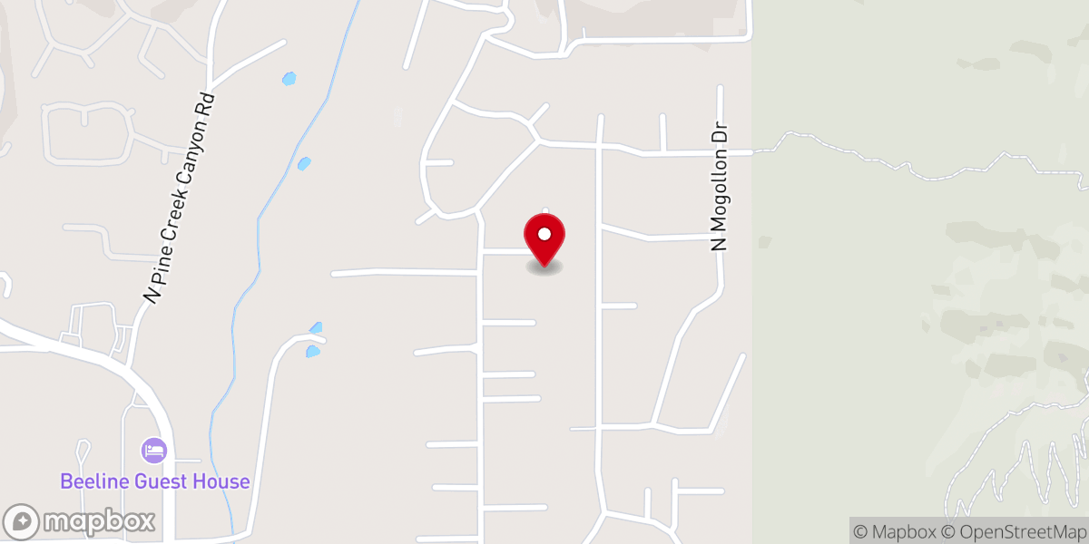Map showing location of Breath of Life Retreat House
