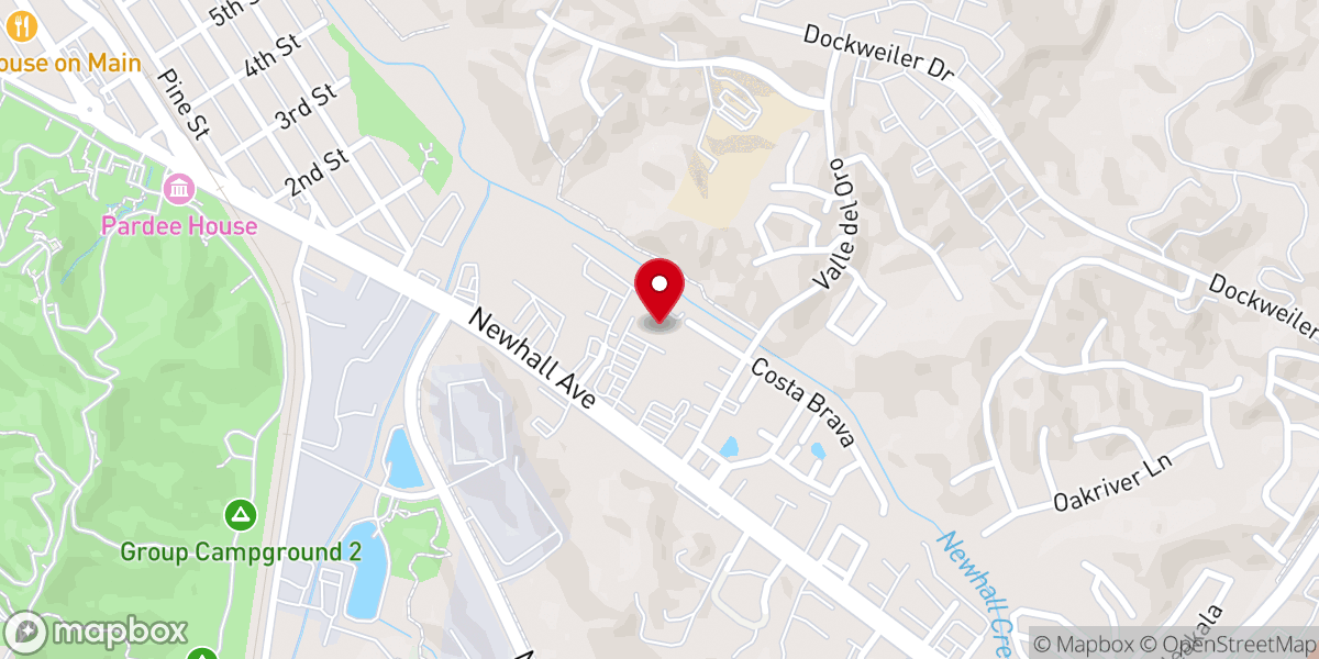 Map showing location of Grand Central Collective Assemblies of God