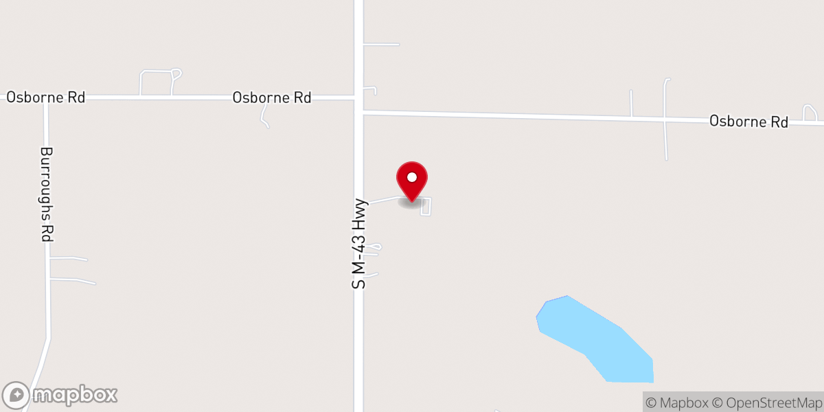 Map showing location of Revive Bible Church