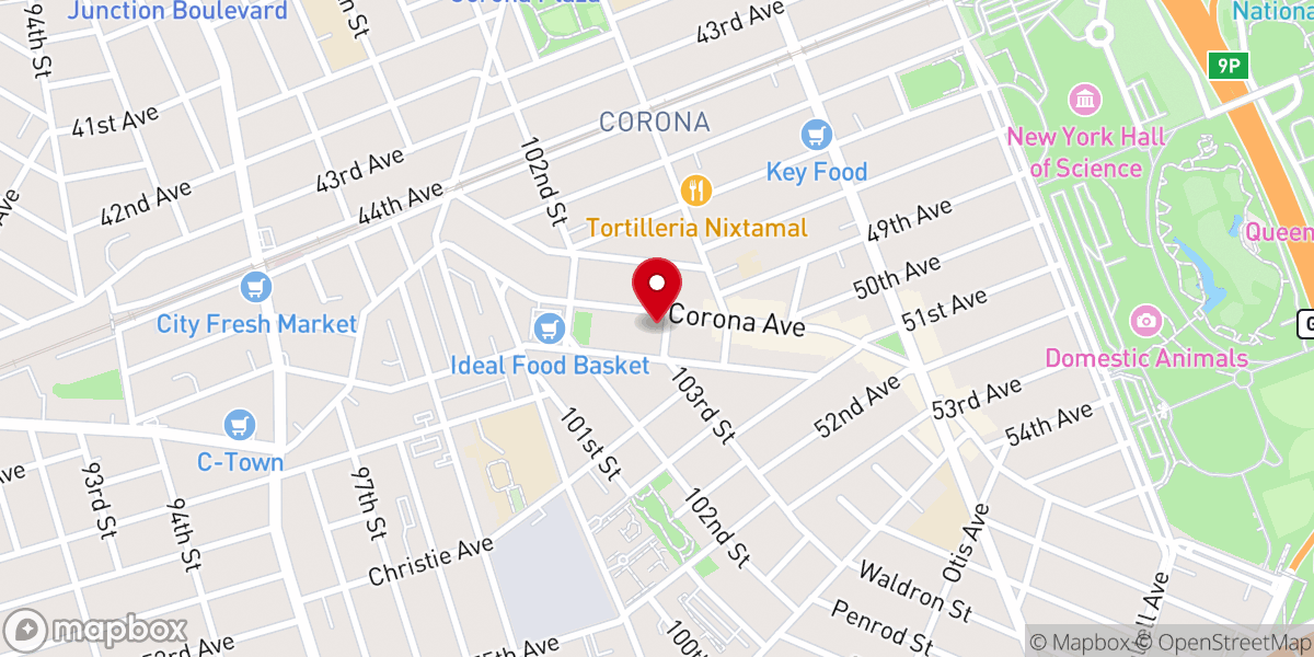 Map showing location of Salvation Church Roca De