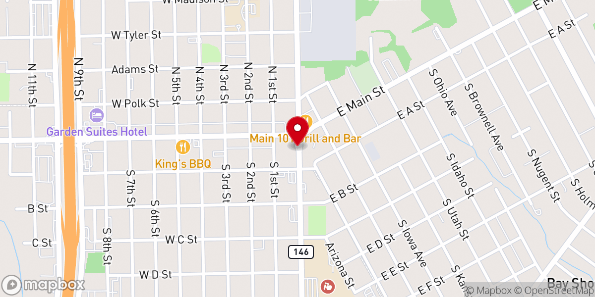 Map showing location of Saint Johns Episcopal Church - La Porte