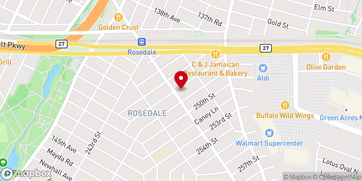 Map showing location of Evangelical Lutheran Church of Christ