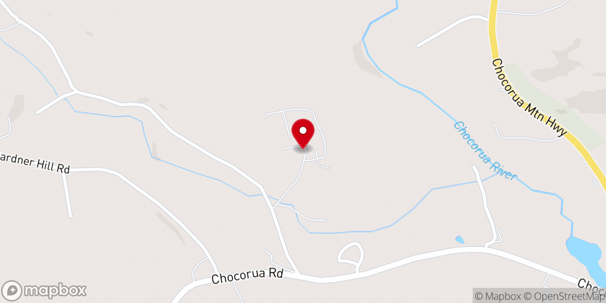 Map showing location of The Preserve at Chocorua