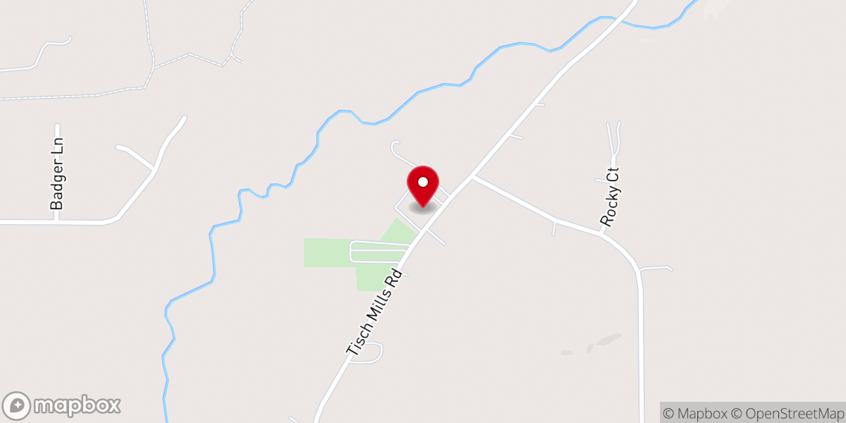 Map showing location of St. Isidore the Farmer Catholic Church