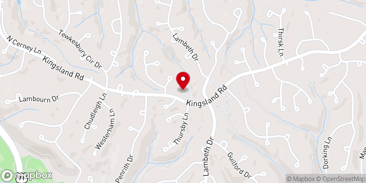 Map showing location of St. Theodore's Episcopal Church