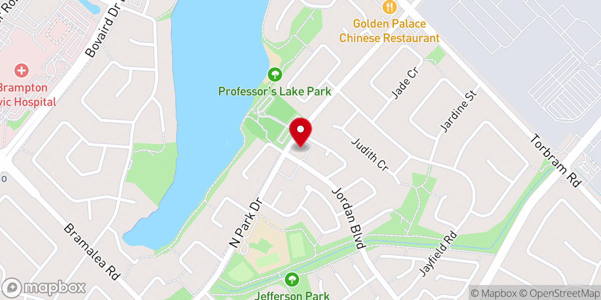 Map showing location of LEAF Canada - Life Eternal Asian Fellowship