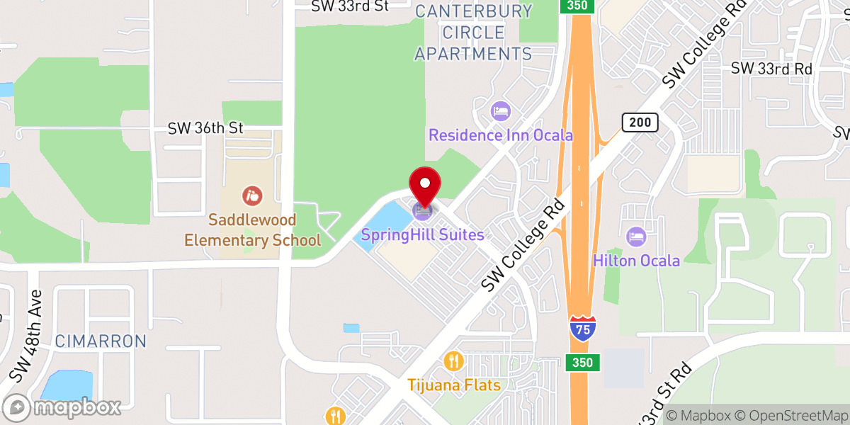 Map showing location of Grand View Baptist Church