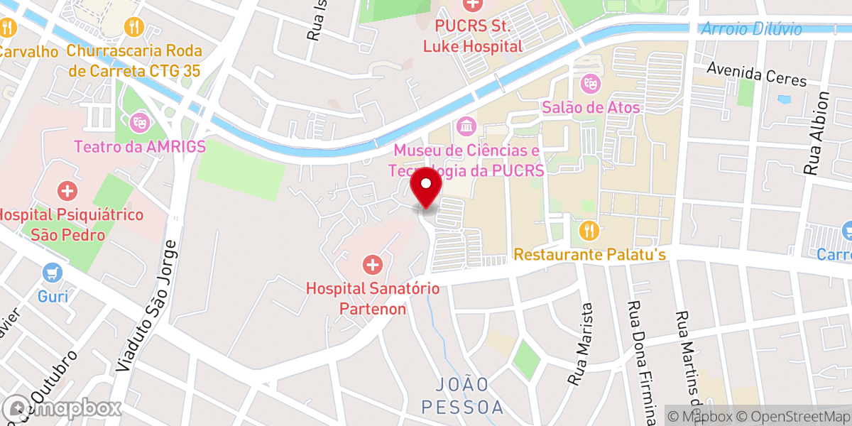 Map showing location of Igreja Evangelica Assembleia De Deus
