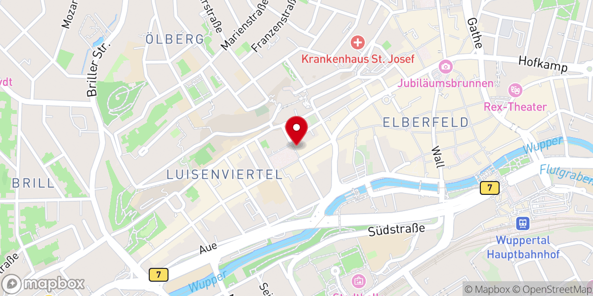 Map showing location of Katholikenrat - Wuppertal