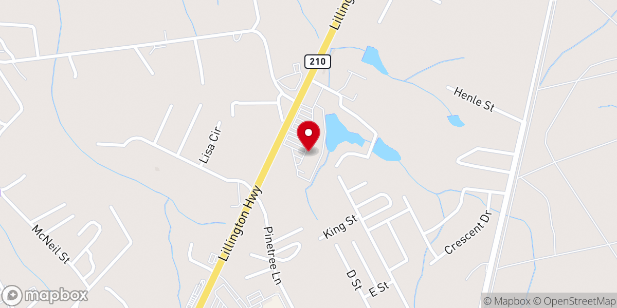 Map showing location of Impact Church