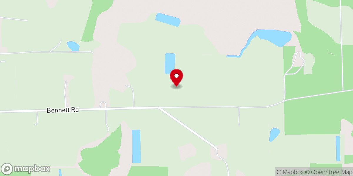 Map showing location of Legacy at Oak Meadows