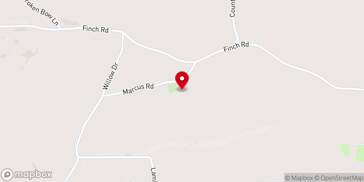 Map showing location of Forest Hill Church