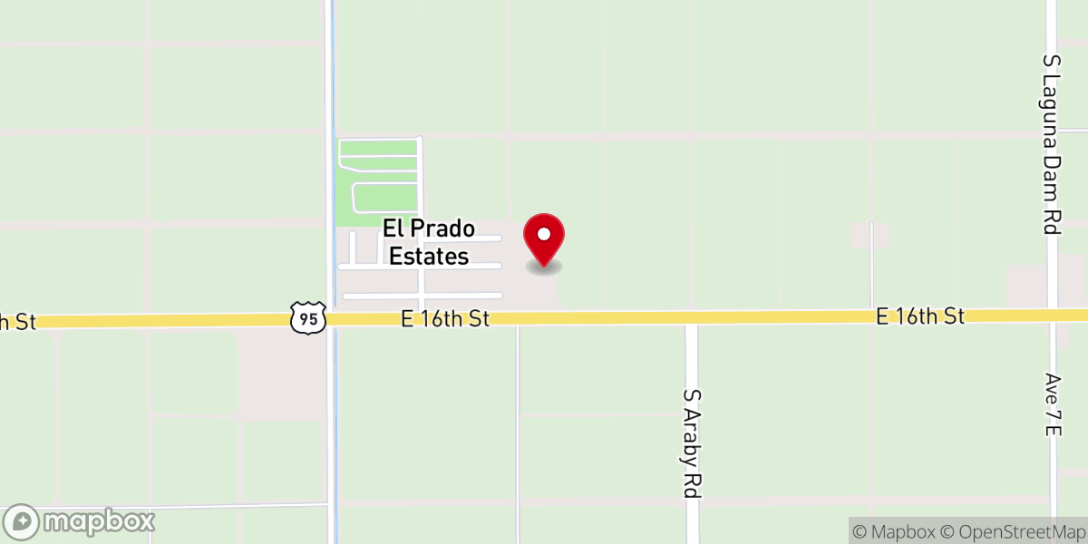 Map showing location of Community Christian Church