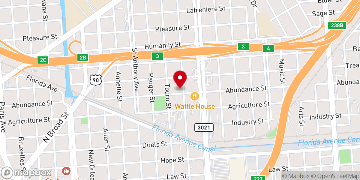 Map showing location of St Paul Spiritual Divine Church of Christ