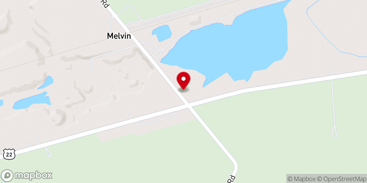 Map showing location of Richland Methodist Church - Global Methodist