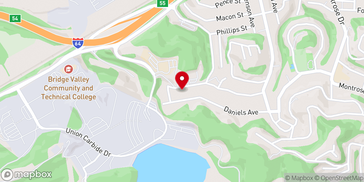 Map showing location of Gateway Church