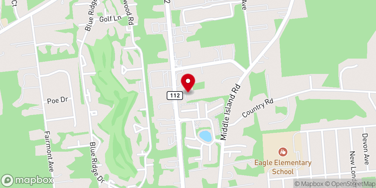 Map showing location of New Gethsemane Baptist Church