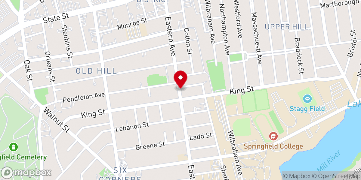 Map showing location of Saint Rachels Holiness Church