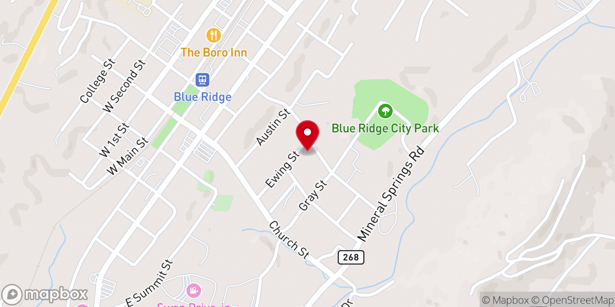 Map showing location of Saint Luke's Church
