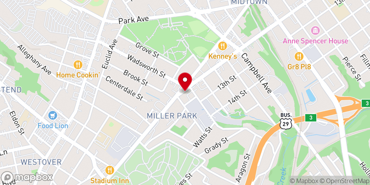 Map showing location of God's Agape Love Ministries International