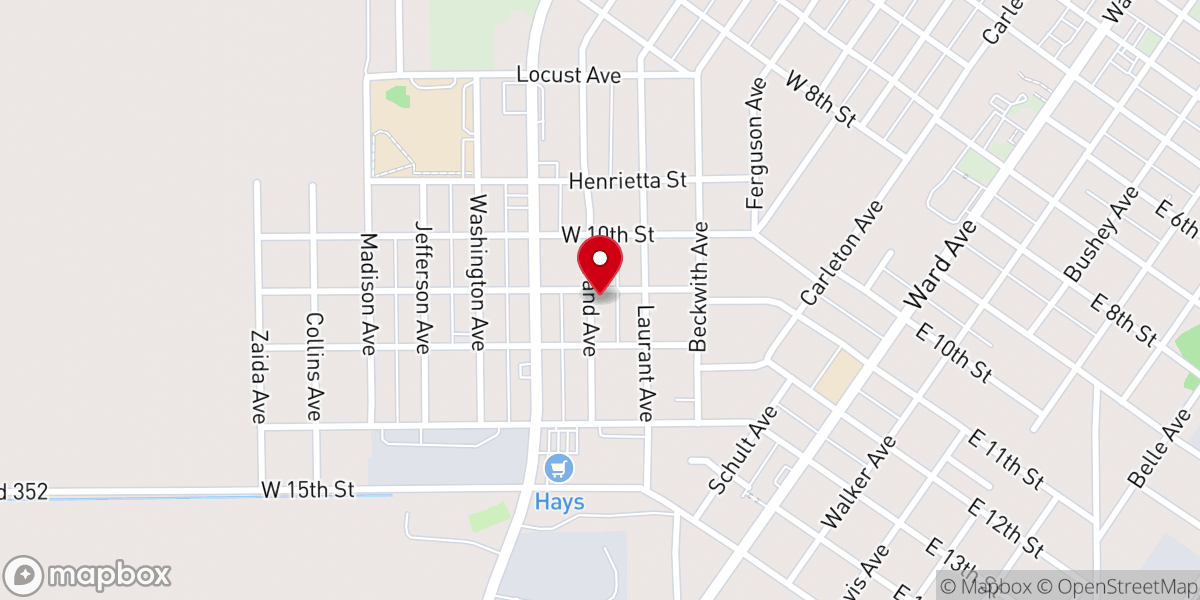 Map showing location of Caruthersville First