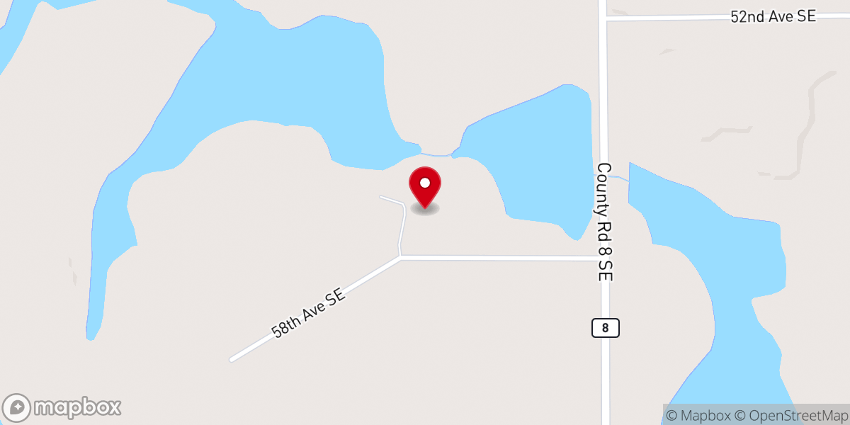 Map showing location of Oak Park Methodist Church