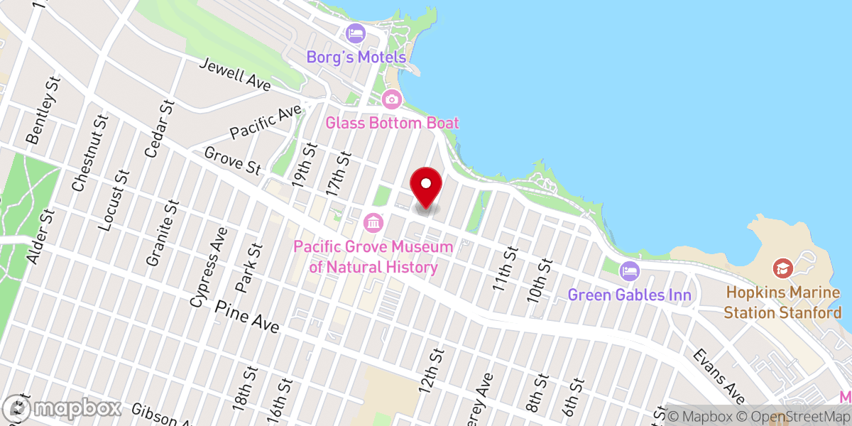 Map showing location of Center for Spiritual Awakening