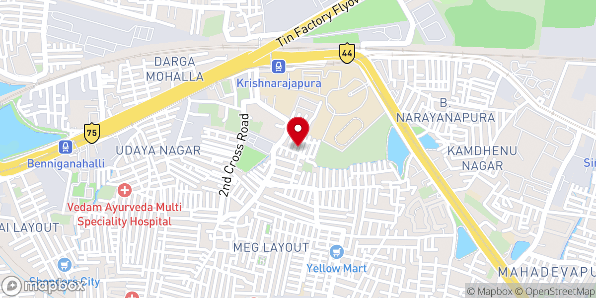 Map showing location of St. Ignatius JSO Church