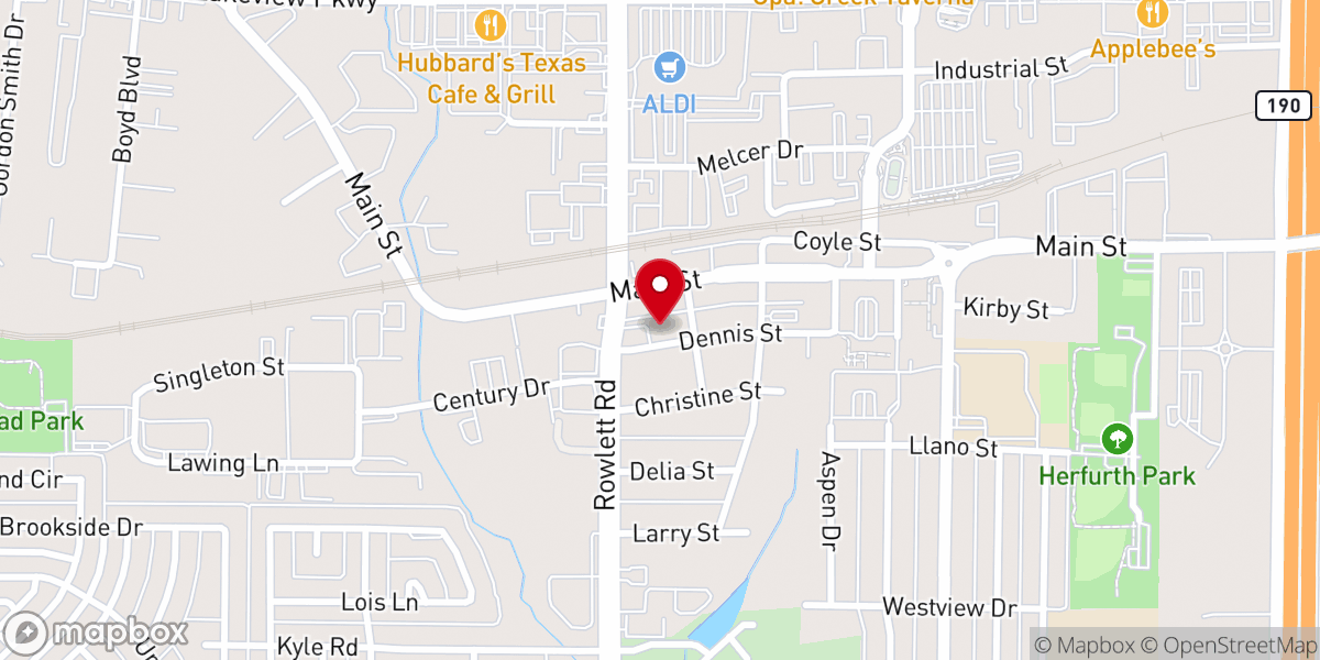Map showing location of Friendly Wayside Church of God in Christ
