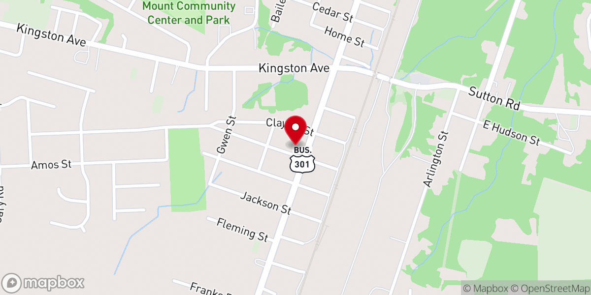 Map showing location of Praise City Christian Center