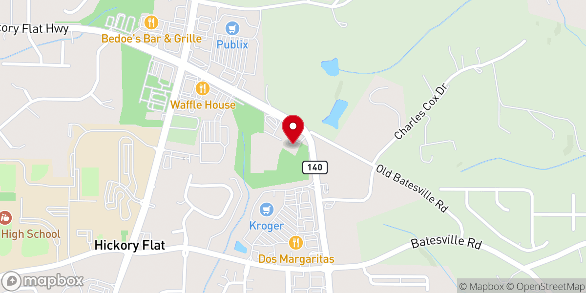 Map showing location of Allpoints Community Church Inc