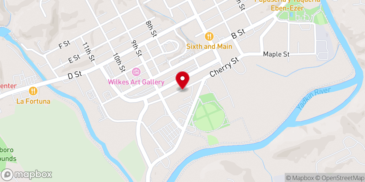 Map showing location of Unified City Church
