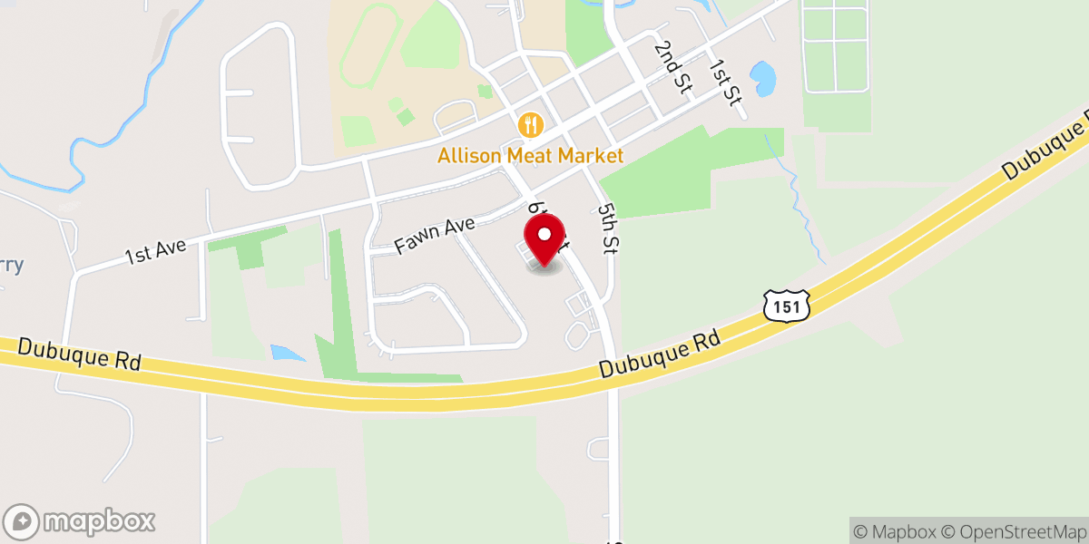 Map showing location of St Isidore Church