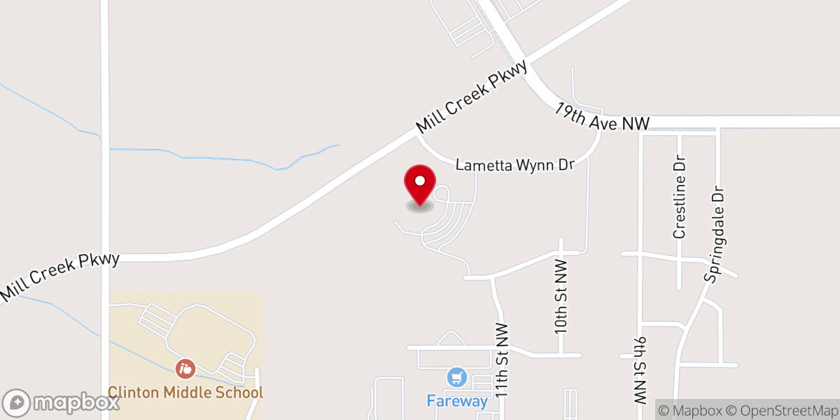 Map showing location of Jesus Christ Prince of Peace Catholic Church