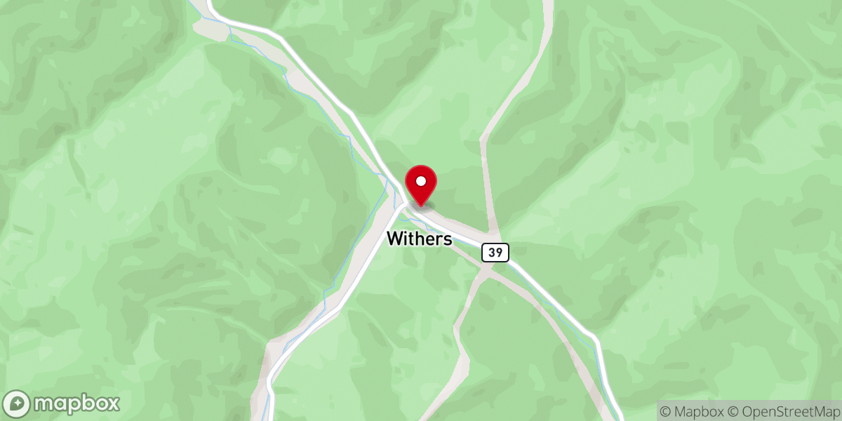 Map showing location of Eliam Baptist Church