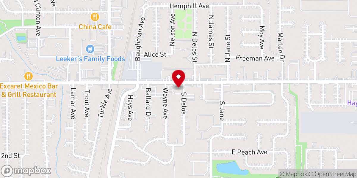 Map showing location of Ekklesia - FBC Haysville