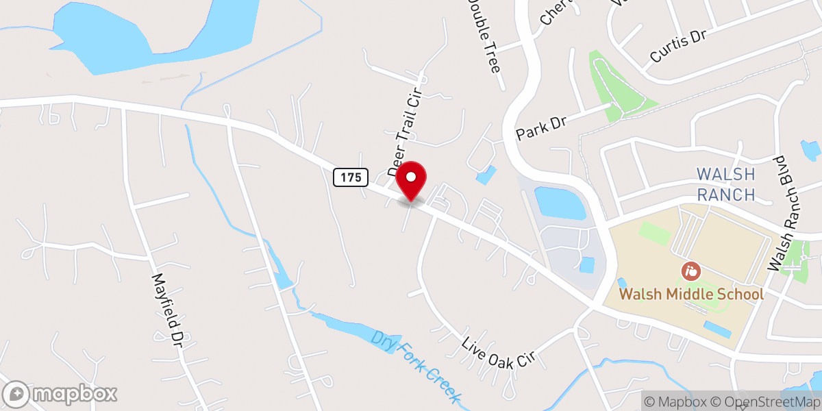 Map showing location of Austin Krishnas Inc