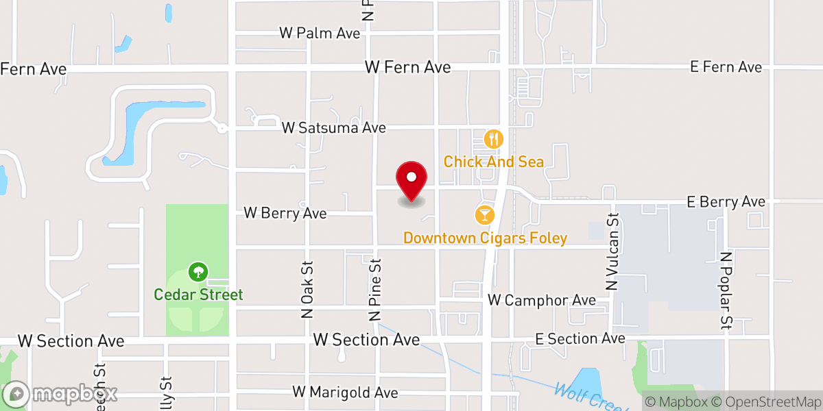 Map showing location of New Life in Christ Church