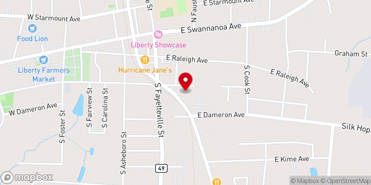 Map showing location of Iglesia Evangelica Pentecostal