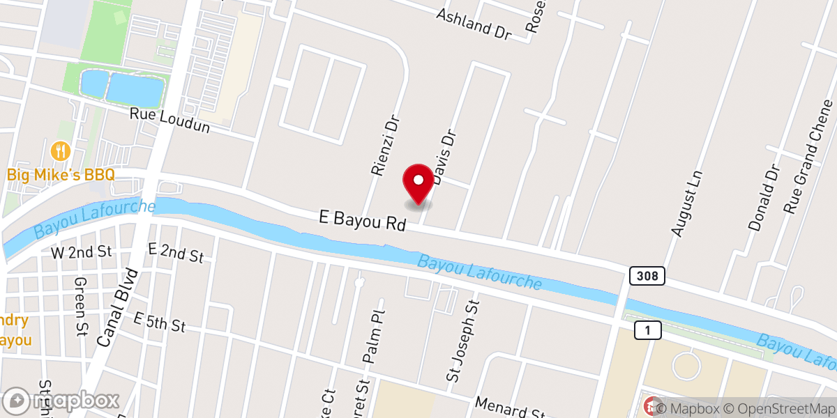 Map showing location of Rising Above International