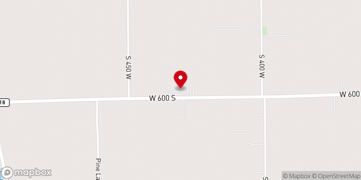 Map showing location of West Missionary Church