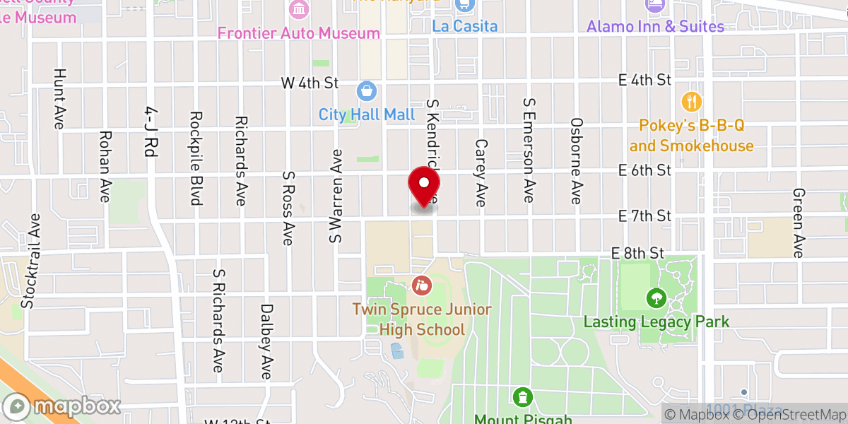 Map showing location of Holy Resurrection Orthodox Church