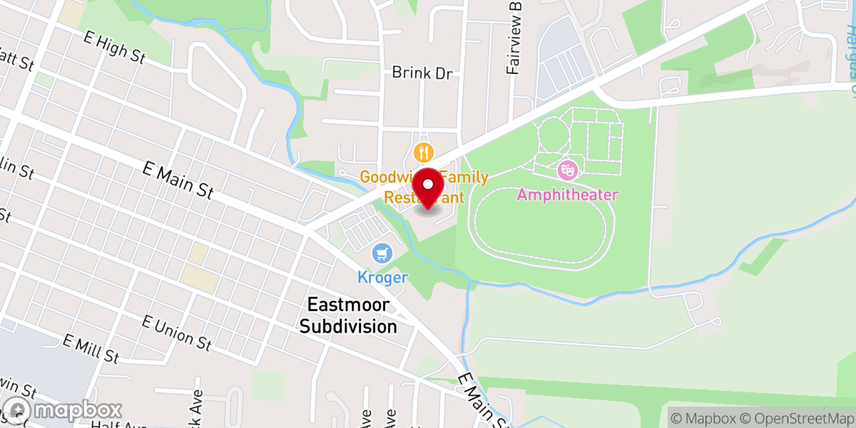 Map showing location of Faith Ministries Family Worship Center