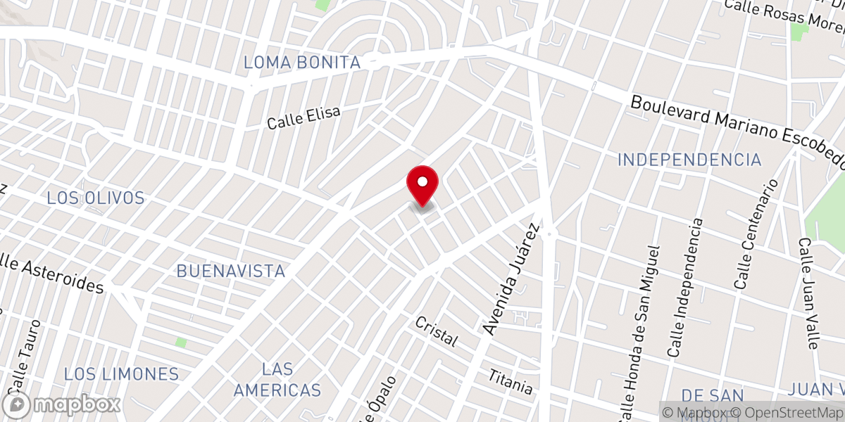 Map showing location of Priorato de Nuestra Señora del Rosario