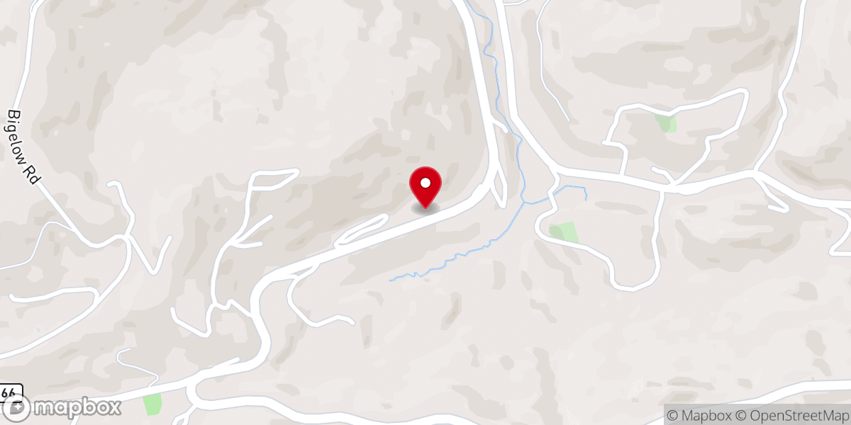 Map showing location of Bledsoe Pentecostal Church